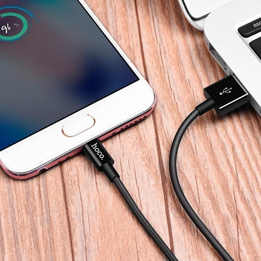 Hoco X23 microUSB kabel, 1M, černá