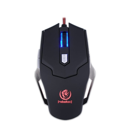 Rebeltec FALCON gaming myš, optický, 2400 dpi, 1,8M délka kabelu, 6 s tlačítky