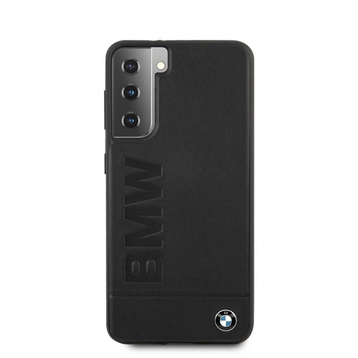 Samsung Galaxy S21 BMW faceplate prémiový zadní kryt, černá - BMHCS21SSLLBK