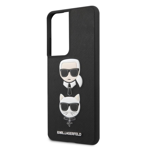 Samsung Galaxy S21 Ultra Karl Lagerfeld Original pouzdro (Černá) – KLHCS21LSAKICKCBK