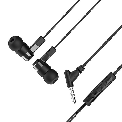 Hoco M52 headset (jack 3,5mm) s mikrofonem, černá
