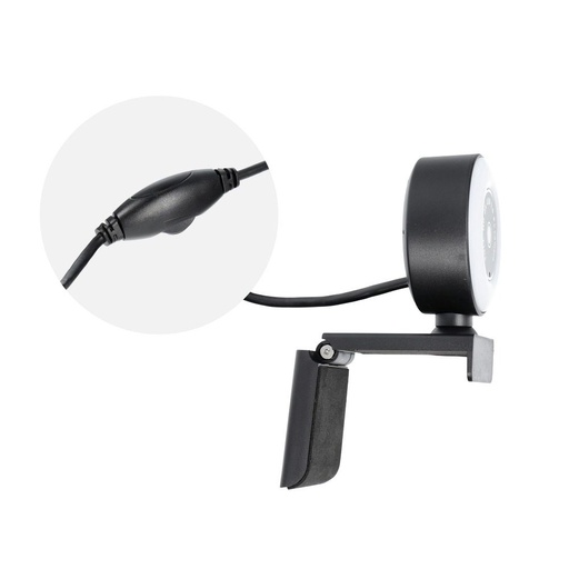 ECM-CDV1233A webkamera, 2K / 30fps LED se svítilnou