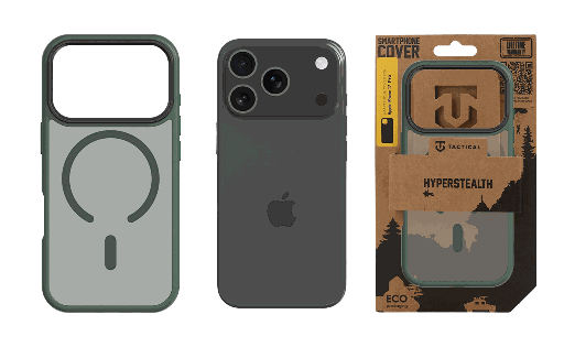 Apple iPhone 17 Pro / Apple iPhone 18 Pro Tactical MagForce Hyperstealth 2.0 zadní kryt (Zelená)