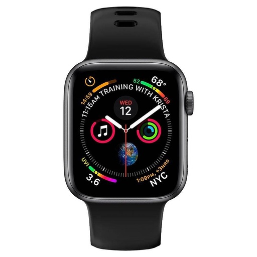 Apple Watch 6 40mm Spigen Air fit řemínek, černá