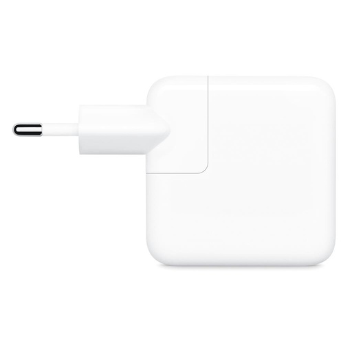 Apple duplatportos USB-C síťový rychlonabíječka (Bílá) - 35W (MW2K3)