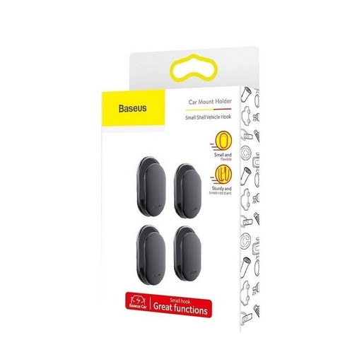 Baseus ACGGBK-01 , autní věšák, úložiště 4db, černá