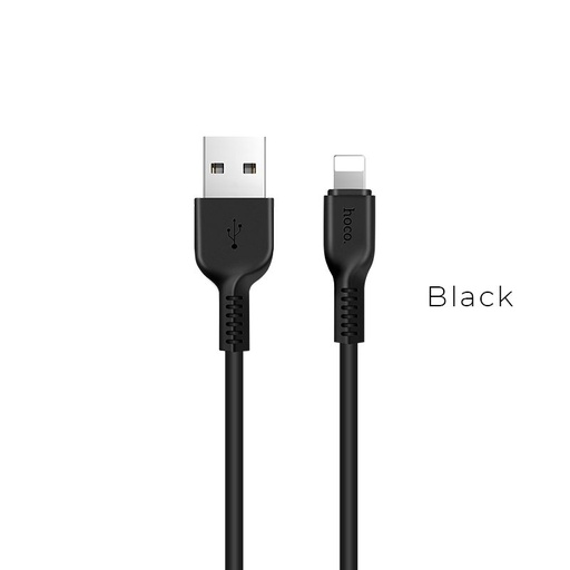 Hoco X13 lightning kabel, 2A, 1m, černá