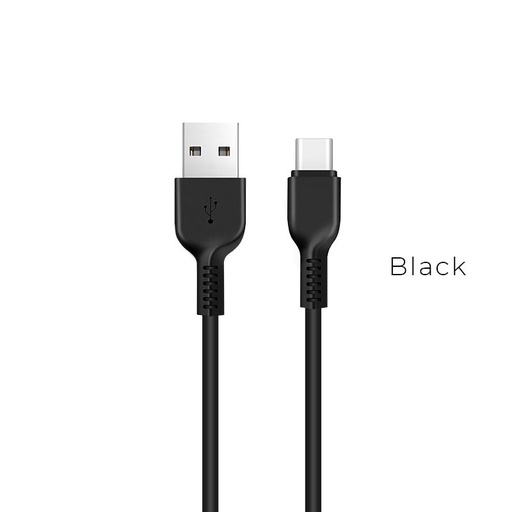 Hoco X13 type-C kabel, 2A, 1m, černá