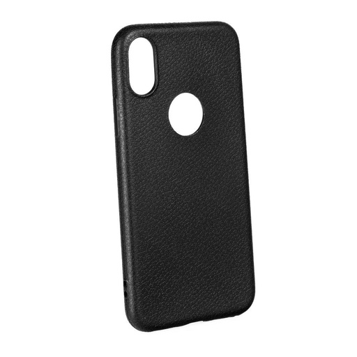 Apple iPhone X/ XS lizard zadní kryt, (Černá)