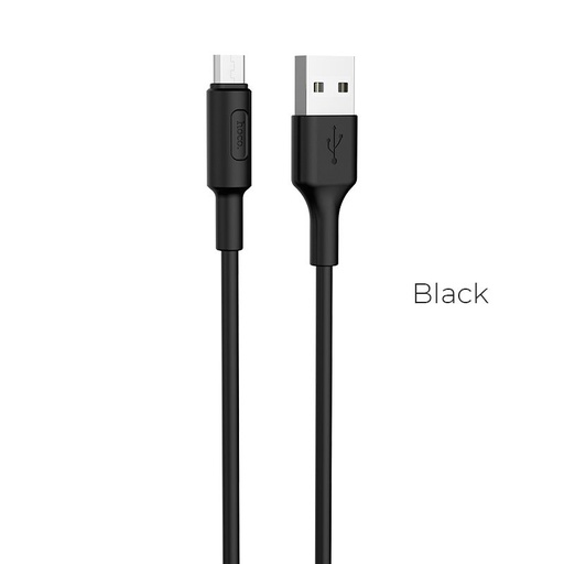 Hoco X25 microUSB kabel, 2A, 1m, černá