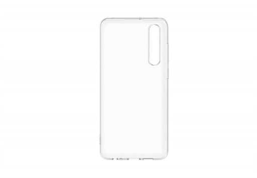 Huawei P30 protective silicone tovární zadní kryt (Průhledný)