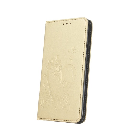 Huawei P10 Lite smart stamp magnetický knížkové pouzdro, zlatá