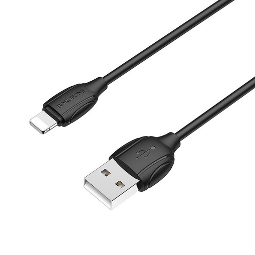 Borofone BX19 lightning kabel, 1m, černá