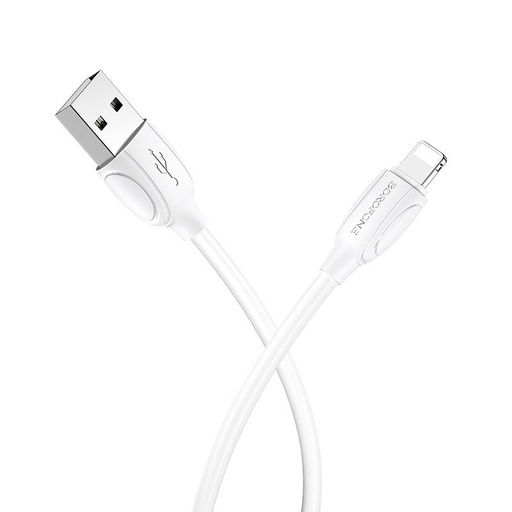 Borofone BX19 lightning kabel, 1m, bílá