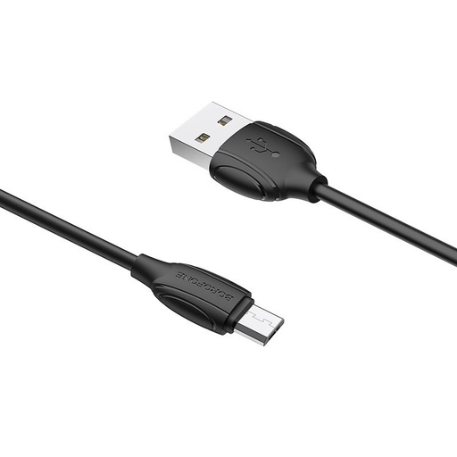 Borofone BX19 microUSB kabel, 1m, černá