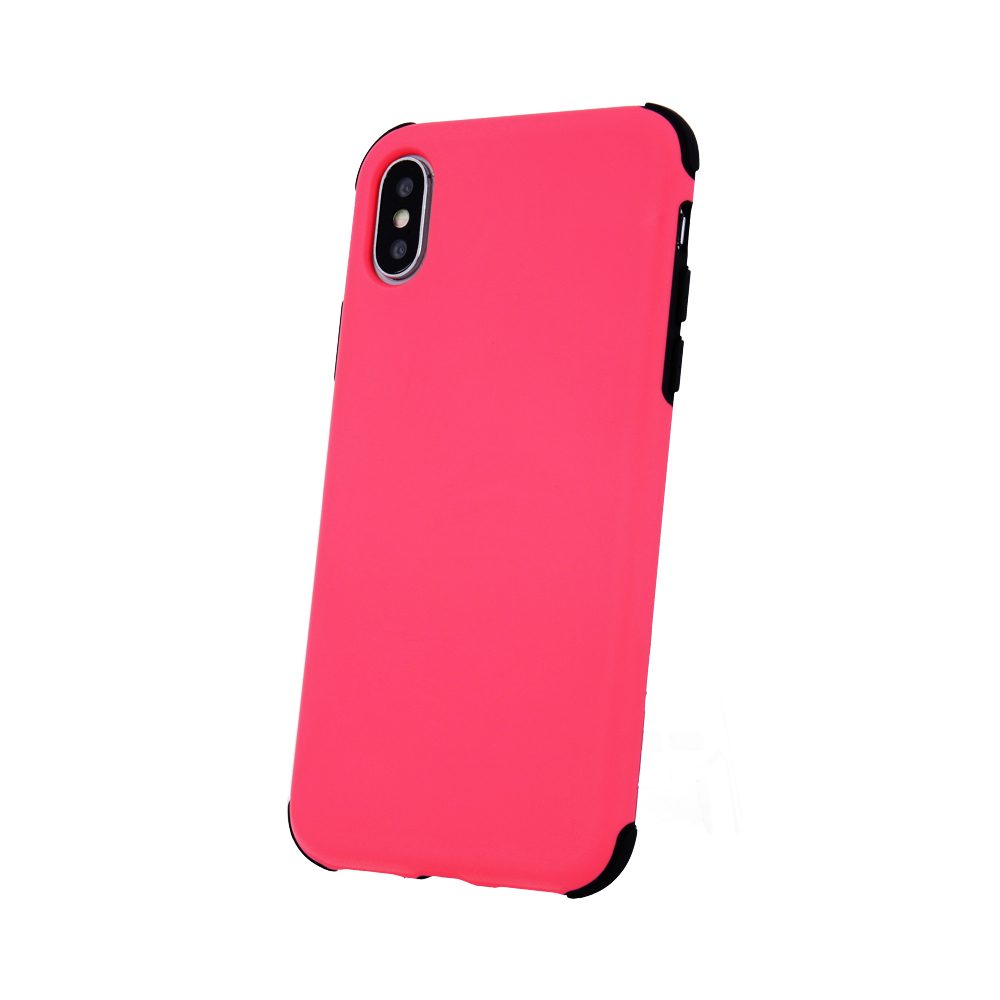 Huawei P30 Lite defender rubber ütésálló hátlap tok (Pink)