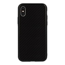 Apple iPhone 7 / iPhone 8 / iPhone SE 2020 / iPhone SE 2022 carbon glass hátlap tok (Fekete)