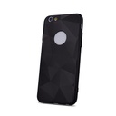 Samsung Galaxy A40 geometric matt hátlap tok (Fekete)