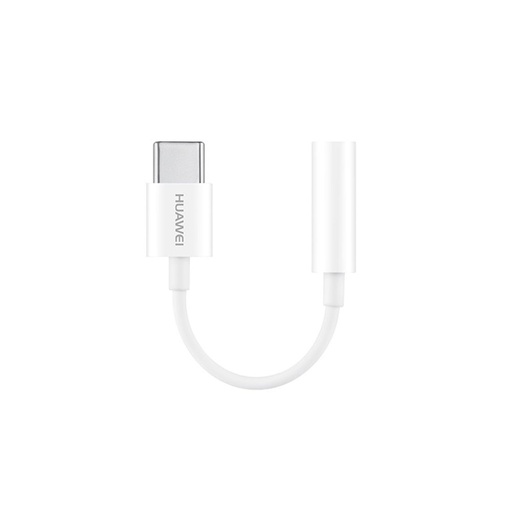 Huawei CM20 type-c rozbočovač (type-c nabíječka port+3,5mm jack aljzat) , bílá