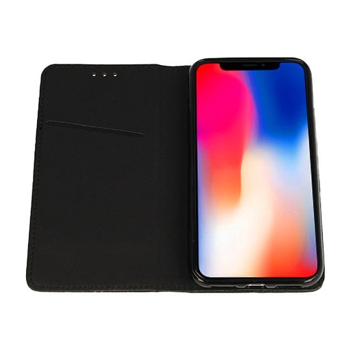 Apple iPhone 11 smart book magnetický knížkové pouzdro (Černá)