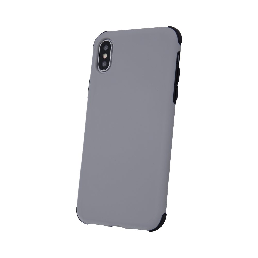Apple iPhone 7 Plus / iPhone 8 Plus defender rubber ütésálló hátlap tok (Szürke)