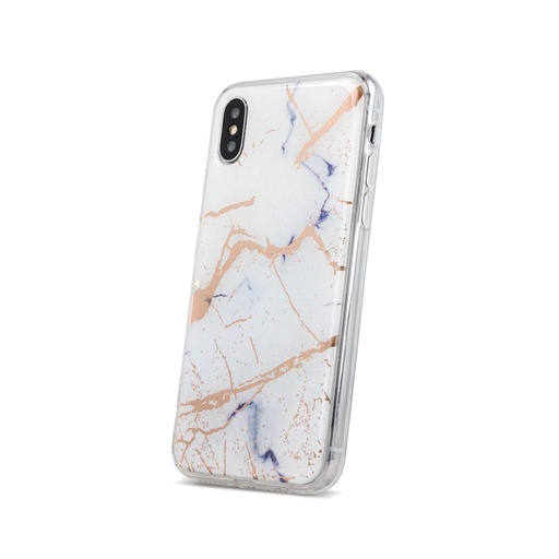 Apple iPhone 7 Plus / iPhone 8 Plus marmur zadní kryt (Bílá)