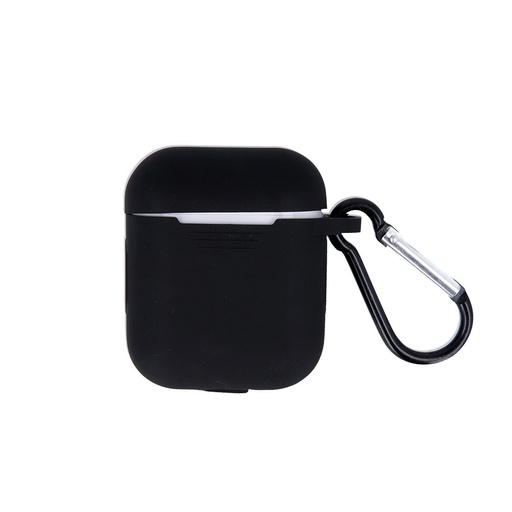 Apple AirPods / AirPods 2 silikonový pouzdro (Černá)