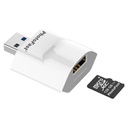 Photofast iOS microSD bővíthető Photocube smart adatmentő, Fehér