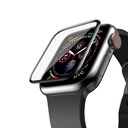 Apple Watch Series 1/2/3/4/5(42/44mm) kijelzővédő üveg, fekete