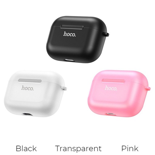 Apple Airpods Pro Hoco WB21 silikonový pouzdro (Růžová)