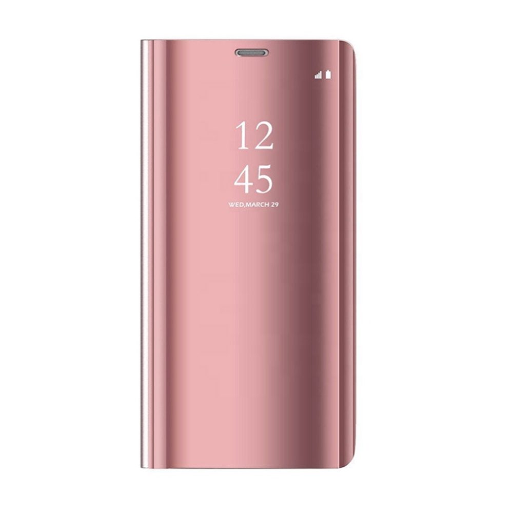 Xiaomi Redmi Note 9 Pro / Redmi Note 9S / Redmi Note 9 Pro Max Clear view notesz tok (Rózsaszín)