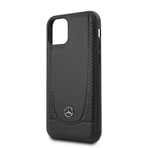 Apple iPhone 11 Mercedes Urban Line prémiový zadní kryt (Černá) - MEHCN61ARMBK