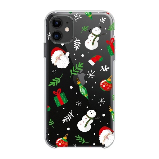 Apple iPhone 7 / iPhone 8 / iPhone SE 2020 / iPhone SE 2022 Winter silikonový zadní kryt (Christmas Mix (Průhledný))