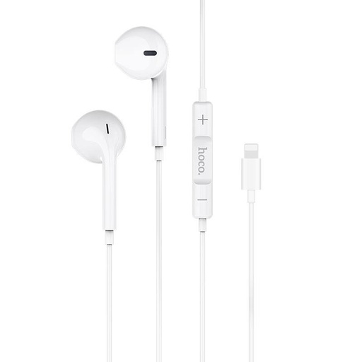 Hoco L7 Plus headset (lightning), bílá