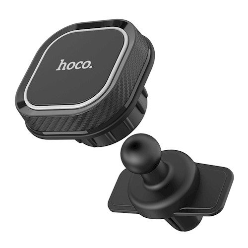 Hoco CA52 držák do auta (na ventilační mřížku), magnetický, černá/ šedá