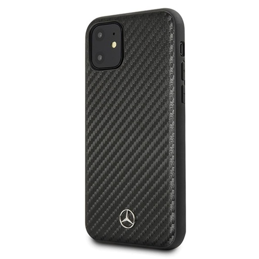 Apple iPhone 11 Mercedes prémiový zadní kryt (Černá) - MEHCN61SRCFBK