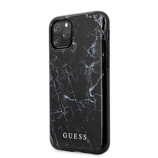 Apple iPhone 11 Pro Guess Marble pouzdro (Černá) - GUHCN58PCUMABK