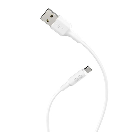 Hoco X25 microUSB kabel, 2A, 1m, bílá