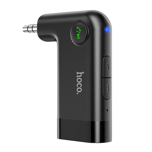 Hoco E53 bluetooth audio adapter, bezdrátový, LED indikátor stavu , černá