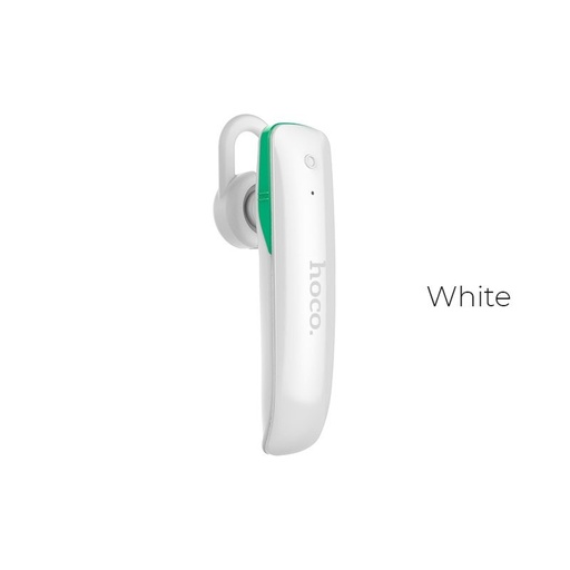 Hoco E1 bluetooth headset, bílá