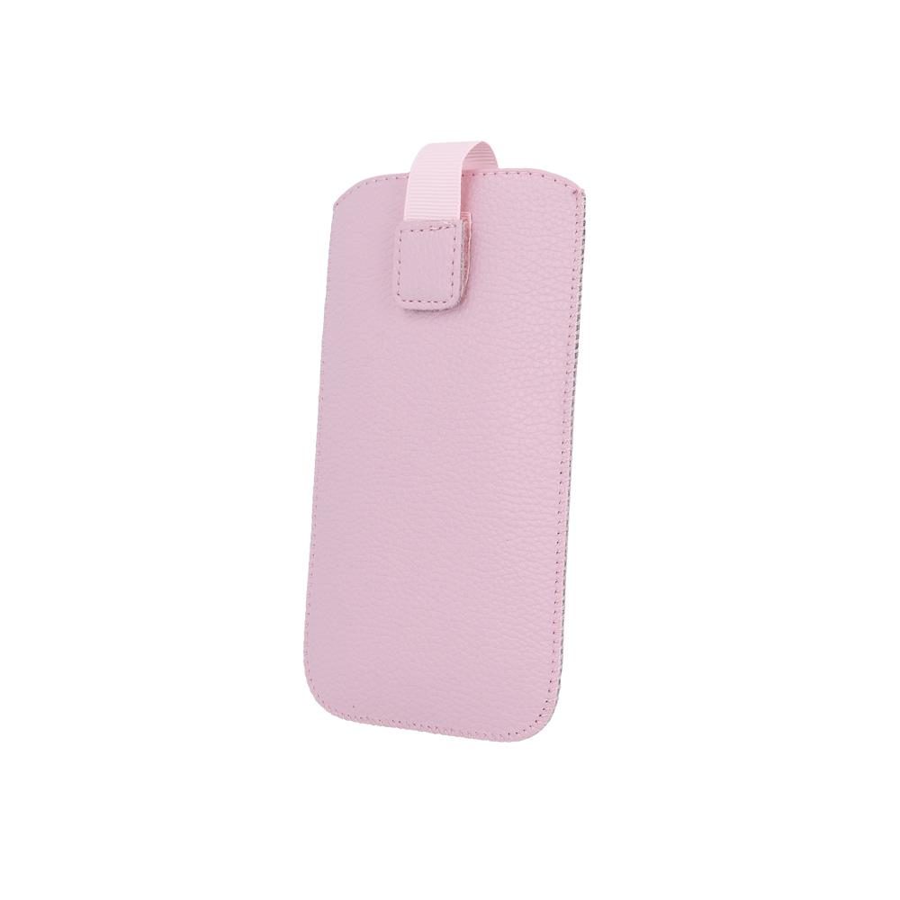 Univerzális méret 5.5"-ig Slim Up Mono bújtatós tok (Pink)