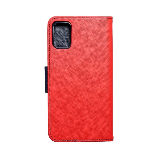 Apple iPhone 12/12 Pro Fancy book knížkové pouzdro (červená - modrá)