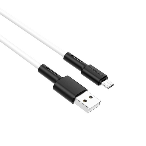 Borofone BX31 microUSB kabel, silikonový, 5A, 1m, Černá