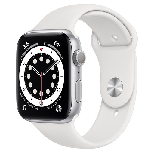 Apple watch Series 6 44mm, bílá