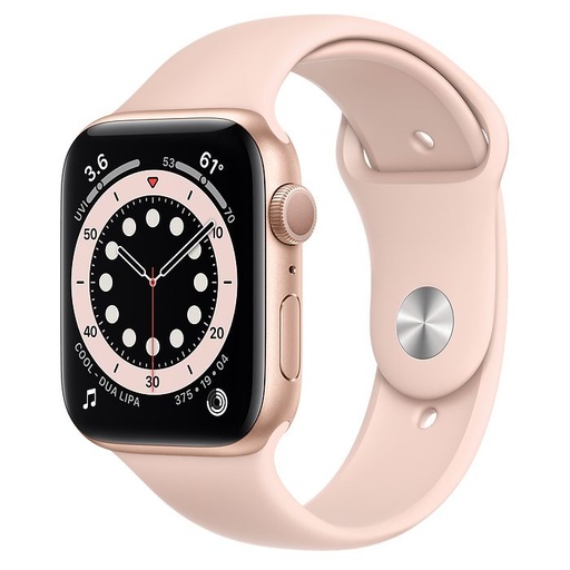 Apple watch Series 6 44mm, růžová