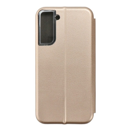 Samsung Galaxy S21+ Forcell Elegance knížkové pouzdro, (Zlatá)