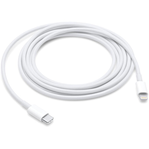 Apple USB-C - Lightning kabel (Bílá) - 2m
