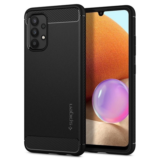Samsung Galaxy A52 / A52 5G / A52s 5G Spigen Rugged armor odolný proti nárazu pouzdro (Černá)