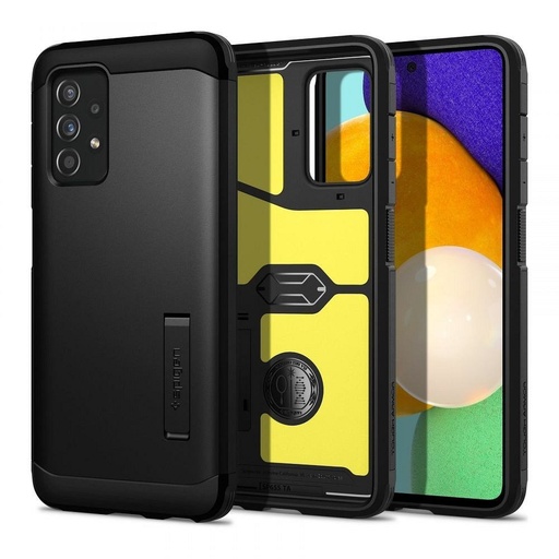 Samsung Galaxy A52 / A52 5G / A52s 5G Spigen tough armor odolný proti nárazu zadní kryt, černá