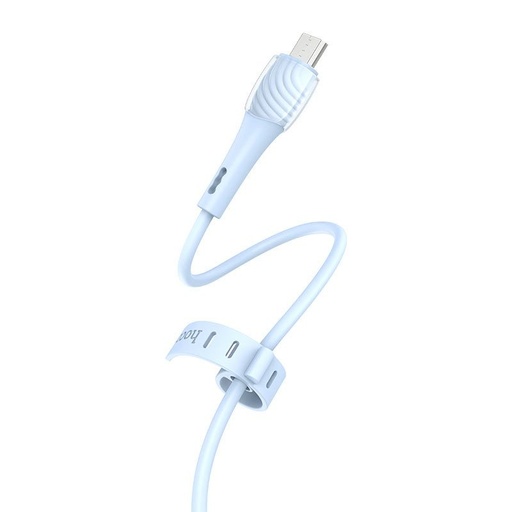 Hoco X49 microUSB kabel, 2.4A, 1M, modrá